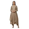 LookMark Womens Silk Blend Embroidered Anarkali Kurta
