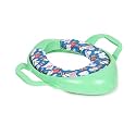 Cushioned Potty Seat with Easy Grip Handles and Comfortable seat (Mint Green)
