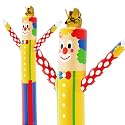LookOurWay 6Ft Air Dancer Inflatable Tube Man, Clown