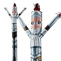 LookOurWay Air Dancers Inflatable Tube Man Attachment - 20 Feet Tall Wacky Waving Inflatable Dancing Tube Guy for Business Promotion (Blower Not Included) - Mascot Character Animal Themed - Knight