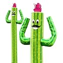 LookOurWay Air Dancers Inflatable Tube Man Attachment - 10 Feet Tall Wacky Waving Inflatable Dancing Tube Guy for Business Promotion - Blower Not Included - Character Themed - Cactus