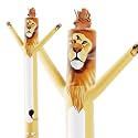 LookOurWay Air Dancers Inflatable Tube Man Attachment - 10 Feet Tall Wacky Waving Inflatable Dancing Tube Guy for Business Promotion - Blower Not Included - Mascot Character Animal Themed - Lion