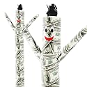 LookOurWay Air Dancers Inflatable Tube Man Attachment - 10 Feet Tall Wacky Waving Inflatable Dancing Tube Guy for Business Promotion - Blower Not Included - Character Money Themed - Billionaire