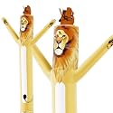 LookOurWay Air Dancers Wacky Waving Inflatable Tube Man Attachment - 6 Feet Tall Advertising Air Dancer Waving Man Inflatable Tube Guy - Blower Not Included - Lion