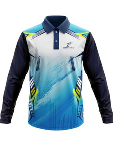 lookswala Printed Men Polo Neck Multicolor T-Shirt