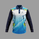 lookswala Printed Men Polo Neck Multicolor T-Shirt