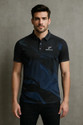 lookswala Solid Men Polo Neck Multicolor T-Shirt