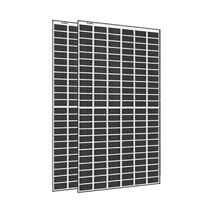 loom solar 550 watt bifacial non-dcr solar panel  high efficiency  ip68 rated  30-year performance warranty  pack of 2