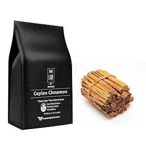 looms amp weaves - fresh sri lankanceylon cinnamon quills cinnamomum verum - h1 grade cinnamon spice - 200g