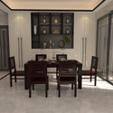 LOONART Solid Wood Dining Set|Dining Table Chair Set|Dining Set For 6|Wooden Dining Set| Solid Wood 6 Seater Dining Set