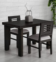 LOONART Solid Wood Dining Set|Dining Table Chair Set|Dining Set For 2|Wooden Dining Set| Solid Wood 2 Seater Dining Set