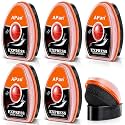 Loopeer 6 Pcs Shoe Shine Sponge for Leather Care