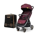 Loopie Hop Stroller with Travel Bag for 0-5 Years, Lightweight Fold, Maroon