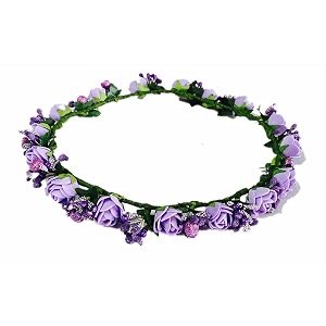 women39s white n pink tiaracrownheadband for girls amp women hair accessories for birthdayparty amp wedding