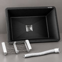 Lorazzo Quartz Kitchen Sink - 24X18 Vessel