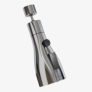 lorazzo tap extension for kitchen sink  kitchen accessories items for home  360-degree flexible rotation for effective cleaning  3-flow modes  1-year lorazzo limited warranty