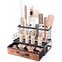 Lorbro Hair Tool Organizer for Countertop, Heat-Resistant Hair Dryer Holder