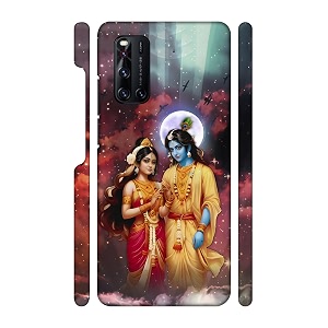 Lord Radha-Krishna -Cosmos Art Printed Hard Mobile