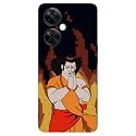 Lord 3939Ram3939-Orange Printed Hard Mobile Back Cover