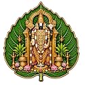 Lord Balaji Leaf Shape Acrylic Wall Decor 4 In Self Adhesive Spiritual Art