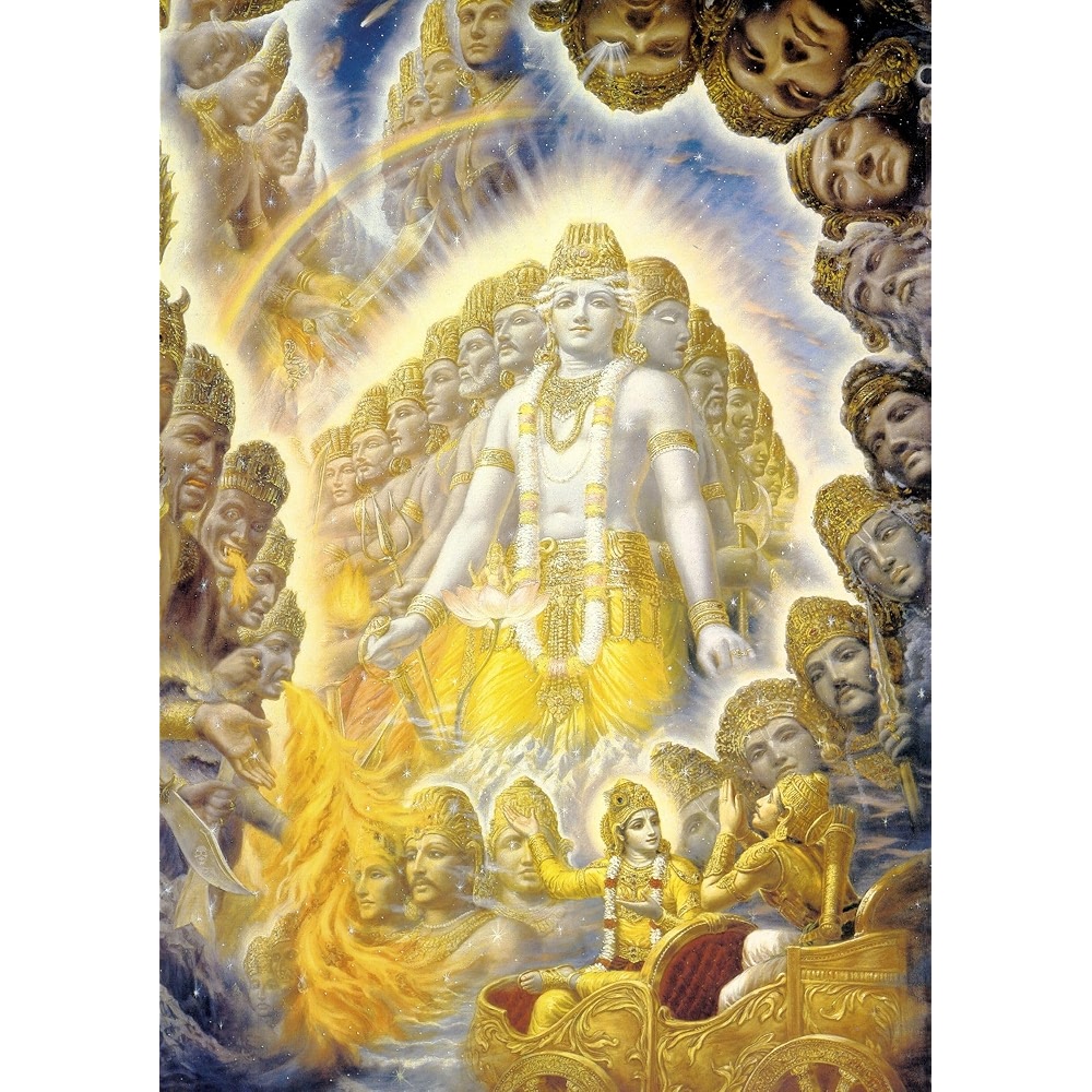 Krishna Roop Lord Krishna Poster | Shri Krishna Virat Roop Poster | Krishna Virat ...