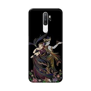 Lord Radha and Krishna Hard Back Case