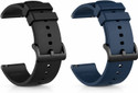 LORENZ 22 mm BS-BLK-BLU Smart Watch Strap