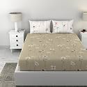 Loreto 100 Cotton Elastic Fitted Bedsheet Double