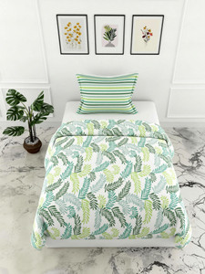 LORETO Cotton Single Flat 144 TC Floral