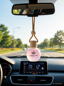 Lorith France Rose Car Freshener Diffuser Car