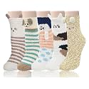 Loritta Fuzzy Socks for Women, Soft Cozy Fluffy Christmas Socks