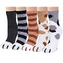 Loritta Fuzzy Socks for Women, Soft Cozy Fluffy Christmas Socks