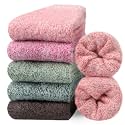 Loritta Fuzzy Socks for Women, Soft Cozy Fluffy Christmas Socks