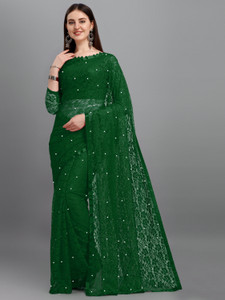 lorofy netlace embroidered embellished blouse material