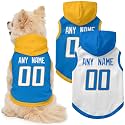 Los Angeles Dog Clothes Custom Jersey Style Dog Hoodie for Pet