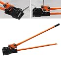 LOSCHEN Manual Rebar Cutter and Bender,for Construction Site and Home-use,Removable Rebar Shears, Rebar Bending Machine, Bending and Cutting Rebar up to 5/8 Inch