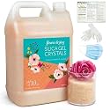 LotFancy Silica Gel Flower Drying, 10 LBS Color Indicating Silica Crystals for Wedding Bouquet Preservation, Reusable