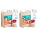 LotFancy Silica Gel Flower Drying, 10 LBS Color Indicating Silica Crystals for Wedding Bouquet Preservation, Reusable (Pack of 2)