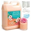 LotFancy Silica Gel Flower Drying, 6 LBS Reusable Color Indicating Silica Crystals for Wedding Bouquet Preservation, Resin Art, DIY Crafts