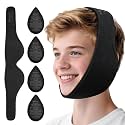 LotFancy Wisdom Teeth Ice Pack Head Wrap, Face Ice Pack for TMJ Jaw Toothache Pain Relief, with 4 Reusable Hot Cold Therapy Gel Packs, for Chin, Oral and Facial Surgery, for Kids, Teens, Petite Adults