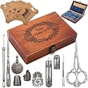 Lothee Embroidery Scissors Kits Victorian Sewing Kit, Sliver, No Diamond