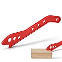 Lothee Table Saw Push Stick Table Saw Push Block for Wooding Ergonomic Design Handle Grip Woodworking Tools and Safety Accessories(Red)