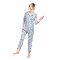 LOTIK Women39s Cotton Geomatric Printed Shirt amp