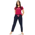 LOTIK Women39s Cotton Small Heart Printed Top