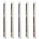 LOTKEY Pool Cue Sticks for Adults,Super Straightened Up 58'' 18 19 20 21oz Billiard Cues Canadian Maple Tacos De Billar Profesional Set of 4/3/2/1 House Bar Pool Que Table Beginner Pool Queue