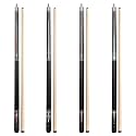 LOTKEY Pool Cue Sticks for Adults,Super Straightened Up 58'' 18 19 20 21oz Billiard Cues Canadian Maple Tacos De Billar Profesional Set of 4/3/2/1 House Bar Pool Que Table Beginner Pool Queue