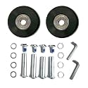 LOTOWELZON 2 Luggage Suitcase Inline Skate Replacement Wheels OD45mmxW18mm