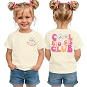 LOTUCY Toddler Girls Big Sister Shirt Cool Big Sis Club Announcement Outfit