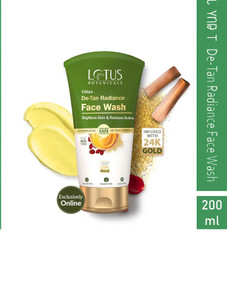 Lotus Botanicals Ubtan De-Tan Radiance Facewash