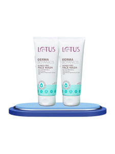 lotus derma botanics blemish-free  kojic acid  multi berry reduce pigmentation pack of 2 face wash